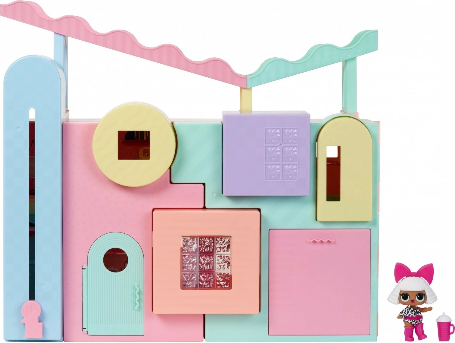 Shtëpi lodër për kukulla L.O.L. Surprise Kinetic Sand Magic House, shumëngjyrëshe, set me 50+ surpriza