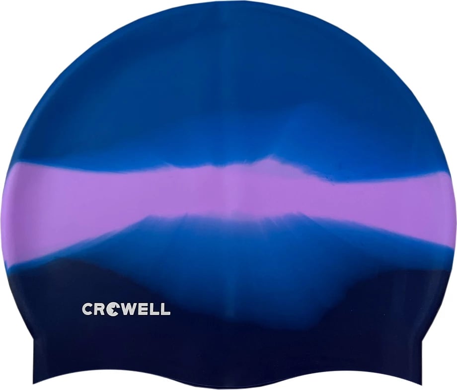 Kapelë noti silikoni Crowell unisex, blu-lejla