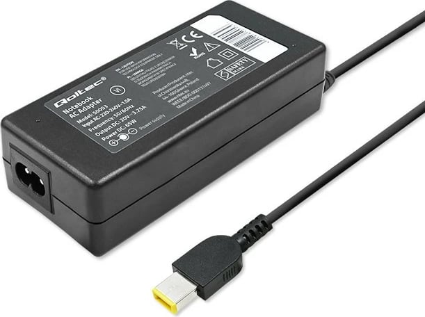 Furnizues energjie Qoltec 50053.65W.LEN për Lenovo, 65W, 20V, 3.25A, Slim Tip