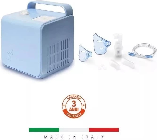 Aparat aerosol NEB-BOX, i lehtë dhe kompakt, blu