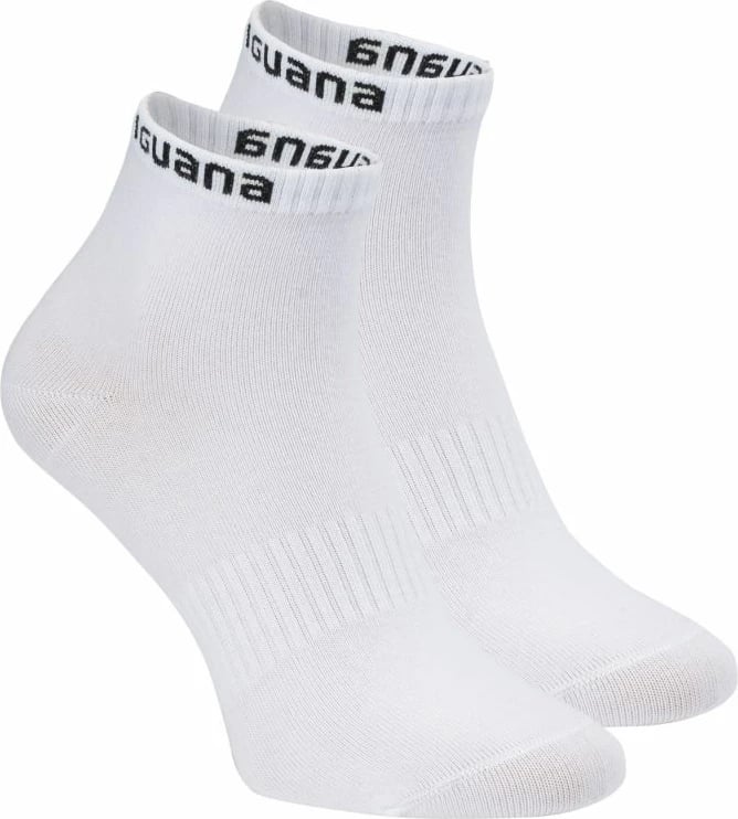 Çorape sportive Iguana, unisex, të bardha