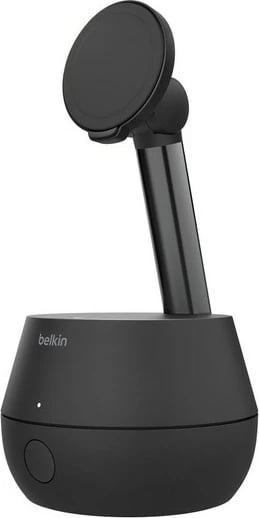 Mbajtës aktiv Belkin Pro për celular, 360° auto-tracking, karikues, i zi