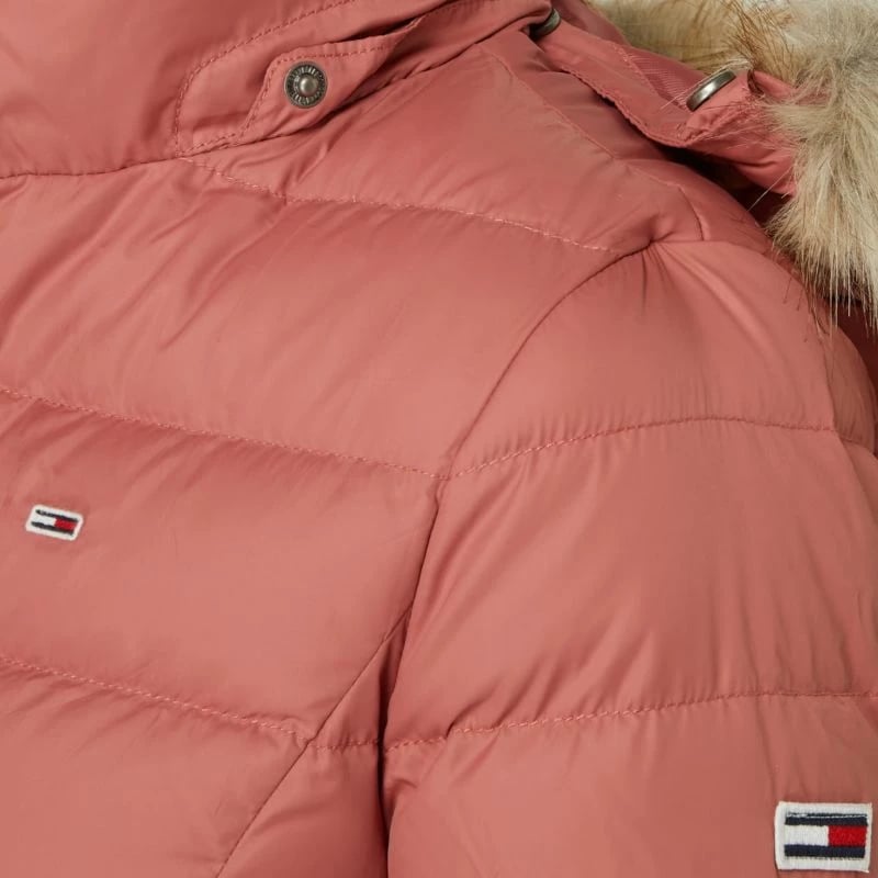 Xhakete Tommy Jeans për femra, ngjyrë portokalli