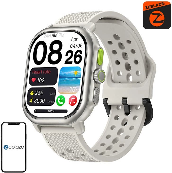 Smartwatch Zeblaze Beyond 3 Pro, 2.15", AMOLED, GPS, Champagne