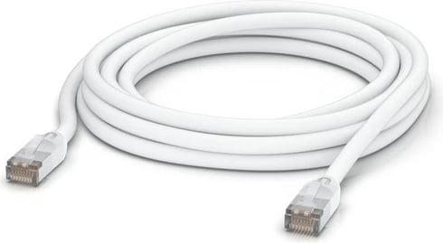 Kabllo rrjeti Ubiquiti UACC-Cable-Patch-Outdoor-5M-W, Cat5e, 5m, e bardhë