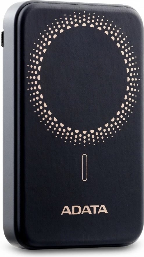 Powerbank Adata R50, 5000mAh, 2x USB Type-C, MagSafe, e zezë