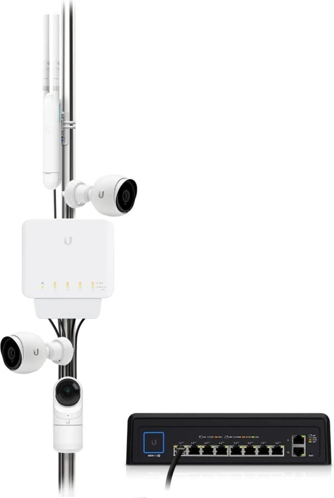 Switch Ubiquiti UniFi USW-FLEX, Managed, Gigabit Ethernet, Bardhë