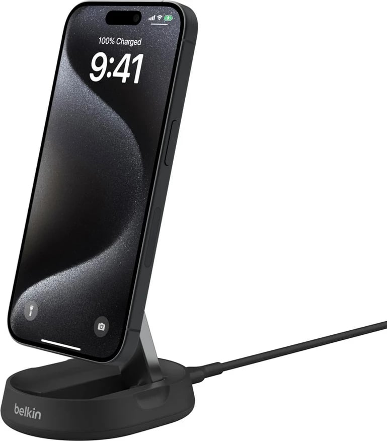 Karikues wireless Belkin BoostCharge Pro, i zi