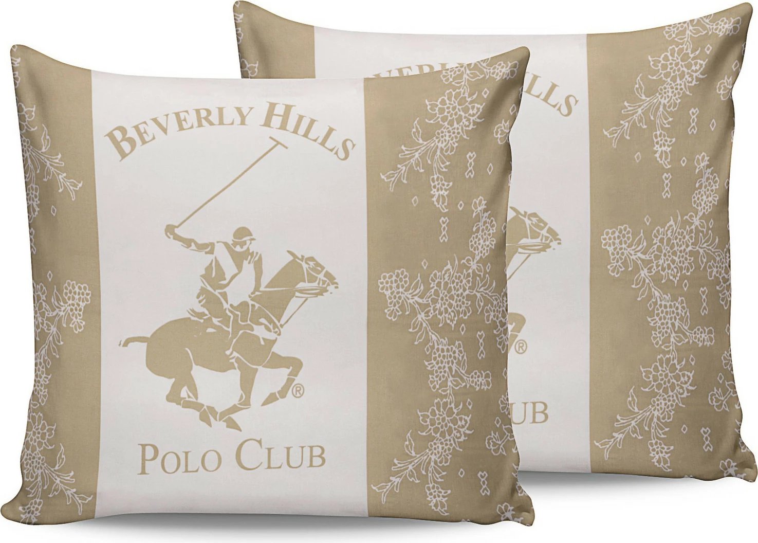 Set këllëfësh jastëku (2 copë), krem, BHPC 013