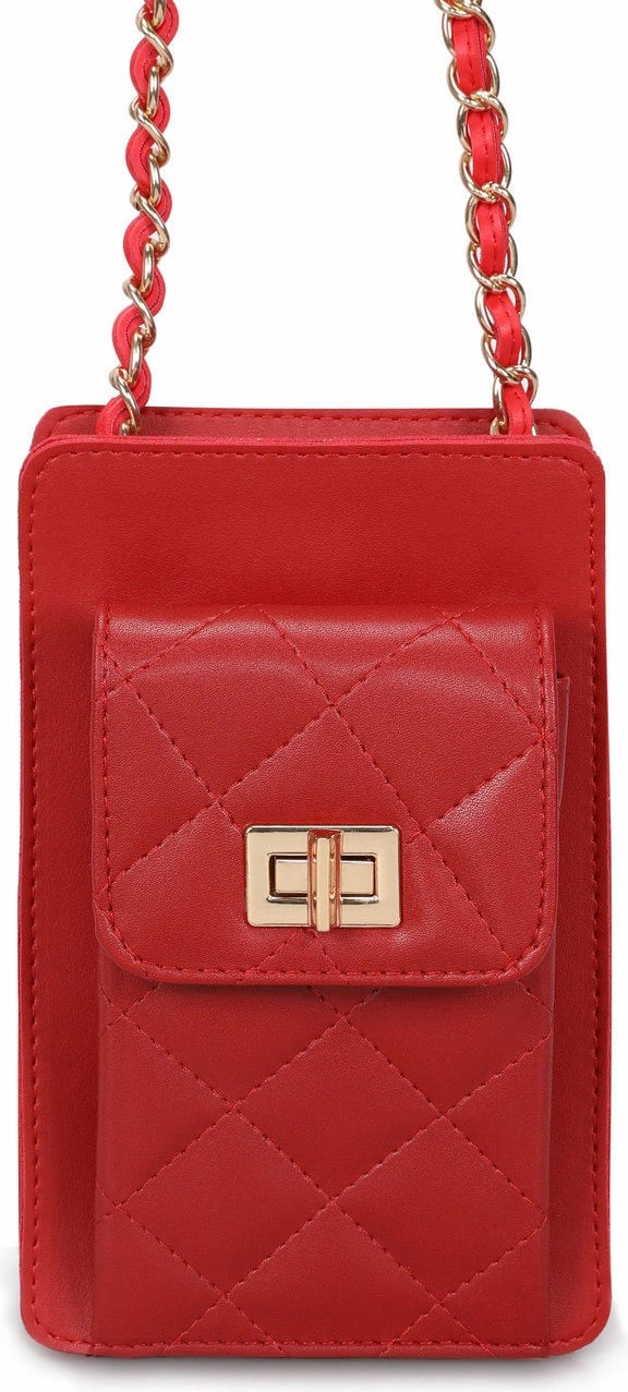 Çantë crossbody Lucky Bees, e kuqe, 305