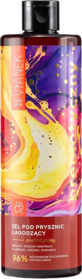 Xhel për dush për femra VIANEK Prebiotic Soothing, 400ml