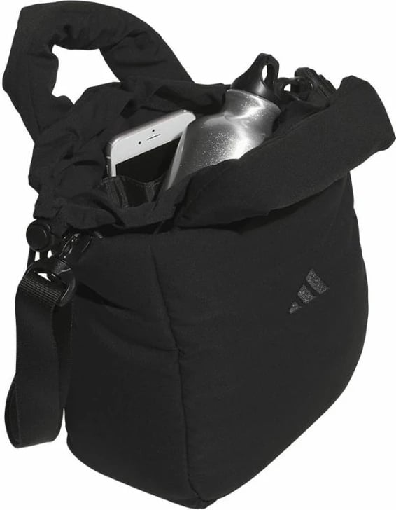 Çantë shpatulle adidas për femra dhe fëmijë, e zezë