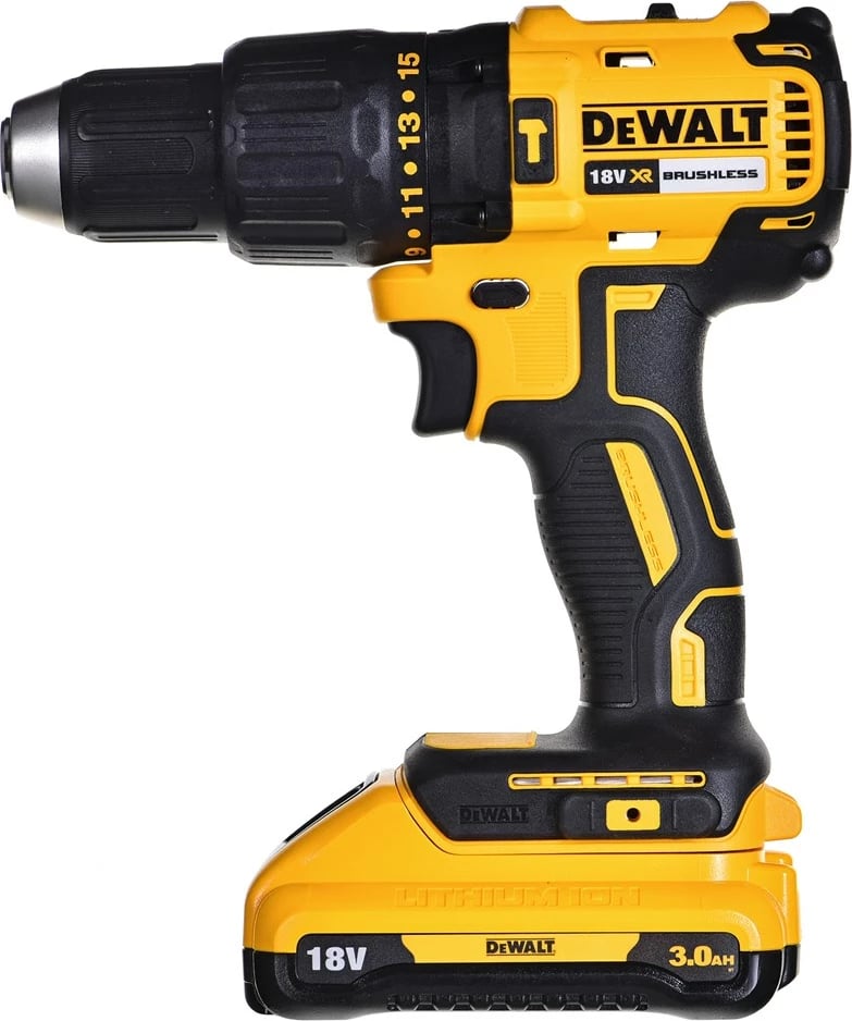 Makineri goditëse/vidash DeWalt DCD778S2T-QW, 18V, 1.5 Ah, 2 bateri, zi/verdhe, set Makineri goditëse/vidash DeWalt DCD778S2T-QW, 18V, 1.5 Ah, 2 bateri, zi/verdhe, set
