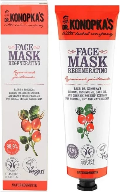 Maskë fytyre DR. KONOPKA'S rigjeneruese unisex 75ml