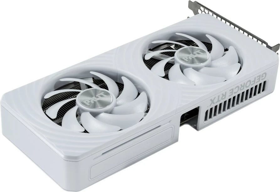 Kartelë grafike Palit GeForce RTX 5060 Ti WHITE OC, 8GB GDDR7, 128bit, 3DP/HDMI, e bardhë