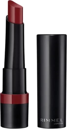 Buzëkuq unisex Rimmel London Lasting Finish Extreme Matte 530, e kuqe e errët