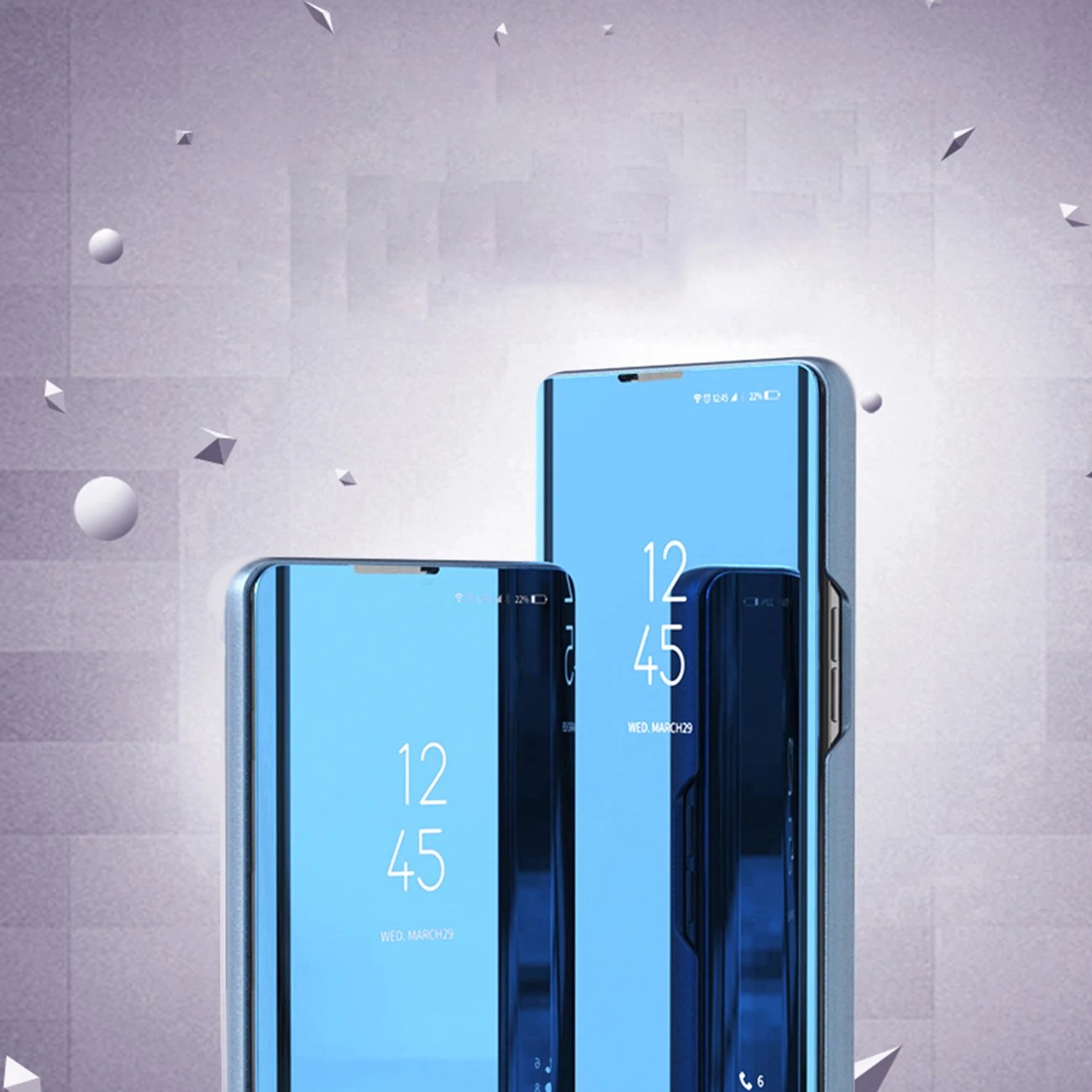 Mbështjellës Hurtel Clear View Case për Xiaomi Redmi Note 12 Pro / Poco X5 Pro 5G, me flap, i zi