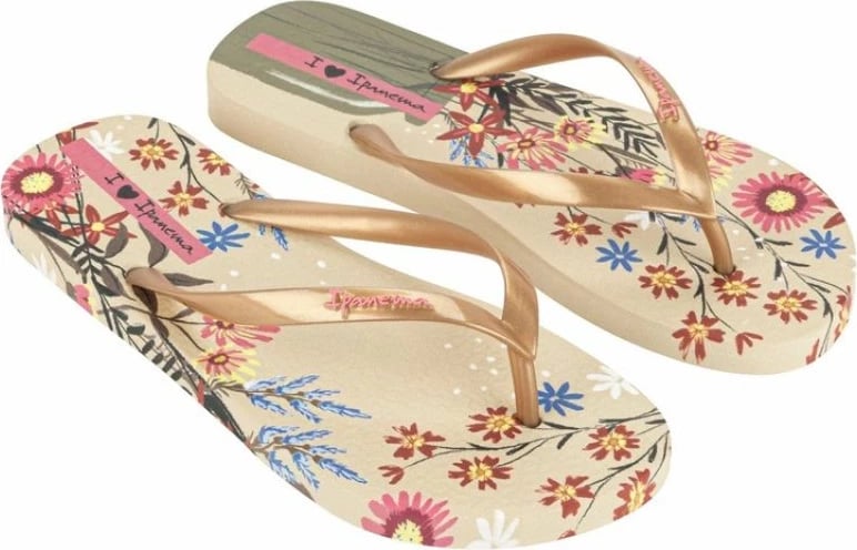 Flip-flop për femra Ipanema, bezhë