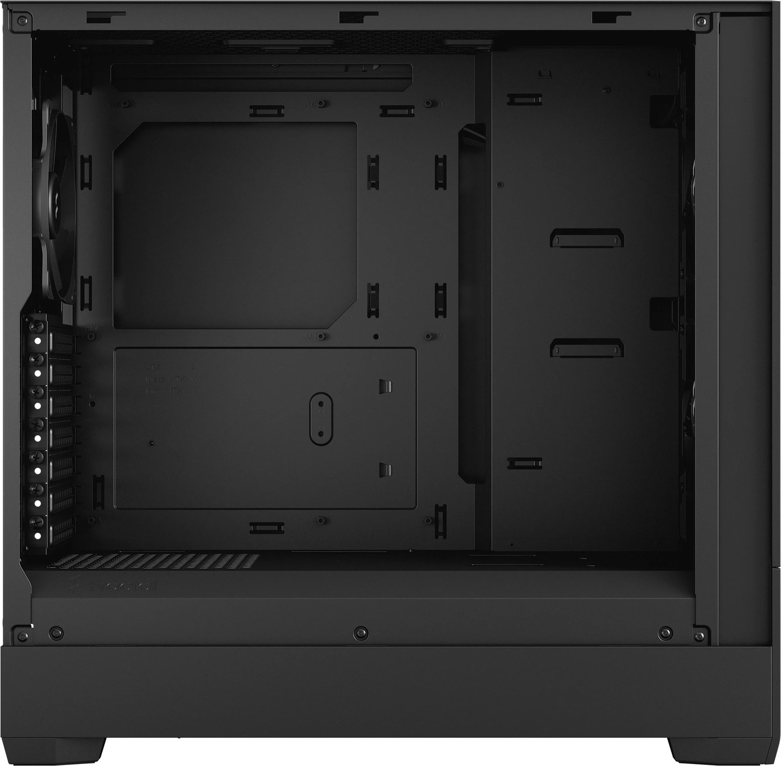 Kasë Fractal Design Pop Air, Tower, PC, ATX, micro ATX, Mini-ITX, e zezë