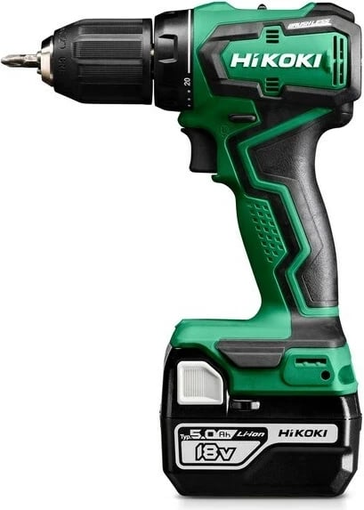 Aku mjet HiKOKI DS18DDWPZ, 18V, 55Nm, 2x5Ah, BL, Gjelbër