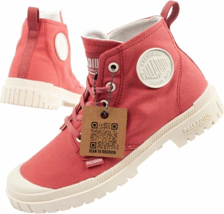 Këpucë lifestyle Palladium, të kuqe