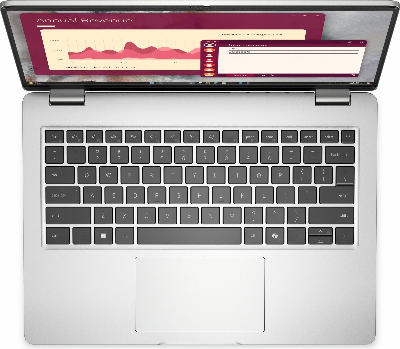 Laptop Dell Pro 14 PC14250, Intel Core Ultra 7 255U, 16GB RAM, 512GB SSD, 14 inç, argjendtë