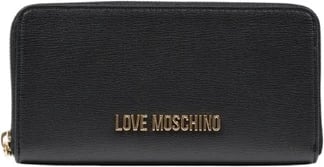 Portofol Love Moschino për femra, i zi