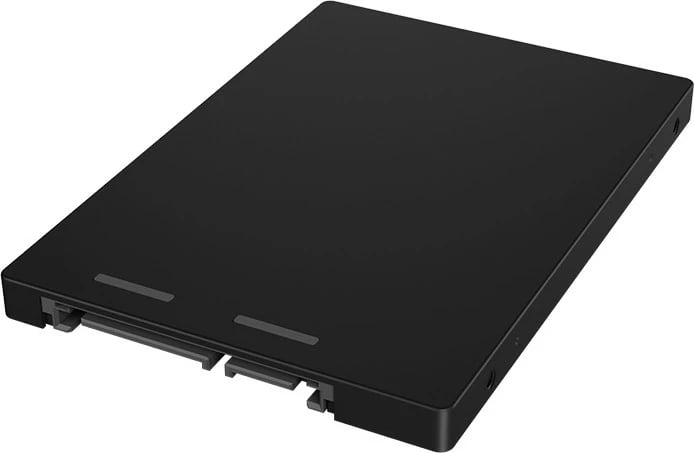 Kasë SSD ICY BOX IB-M2S253, M.2 në 2.5'', SATA, 6 Gbit/s, e zezë
