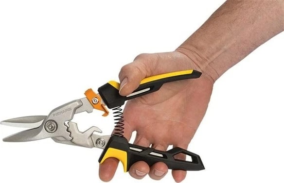 Gërshërë metali Fiskars 1027207, Çelik