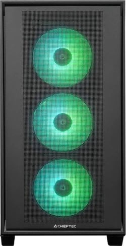 Kasë Chieftec GS-03B-OP Hunter 3, Tower, 4x ARGB fans, e zezë
