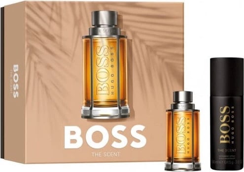 Set Eau de Toilette dhe deodorant për meshkuj Hugo Boss The Scent, 50ml + 150ml