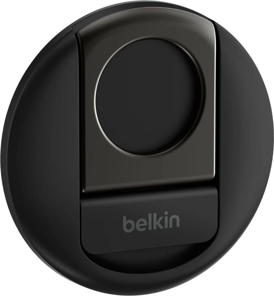 Mbajtës magnetik Belkin për iPhone me MagSafe për MacBook, ngjyrë e zezë