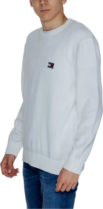 Xhemper Tommy Hilfiger Jeans për meshkuj, i bardhë