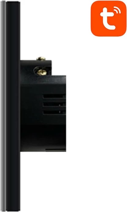 Ndërprerës i mençur dritash Avatto TS02-EU-B1, WiFi, 1 buton, i zi