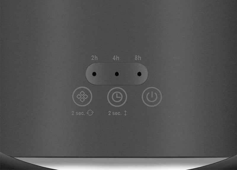 Ngrohës ventilator keramik 3D, UNOLD, 86535, me telekomandë dhe kohëmatës 8 orë, oscilim 80°/pjerrje 45°, bakër/zi