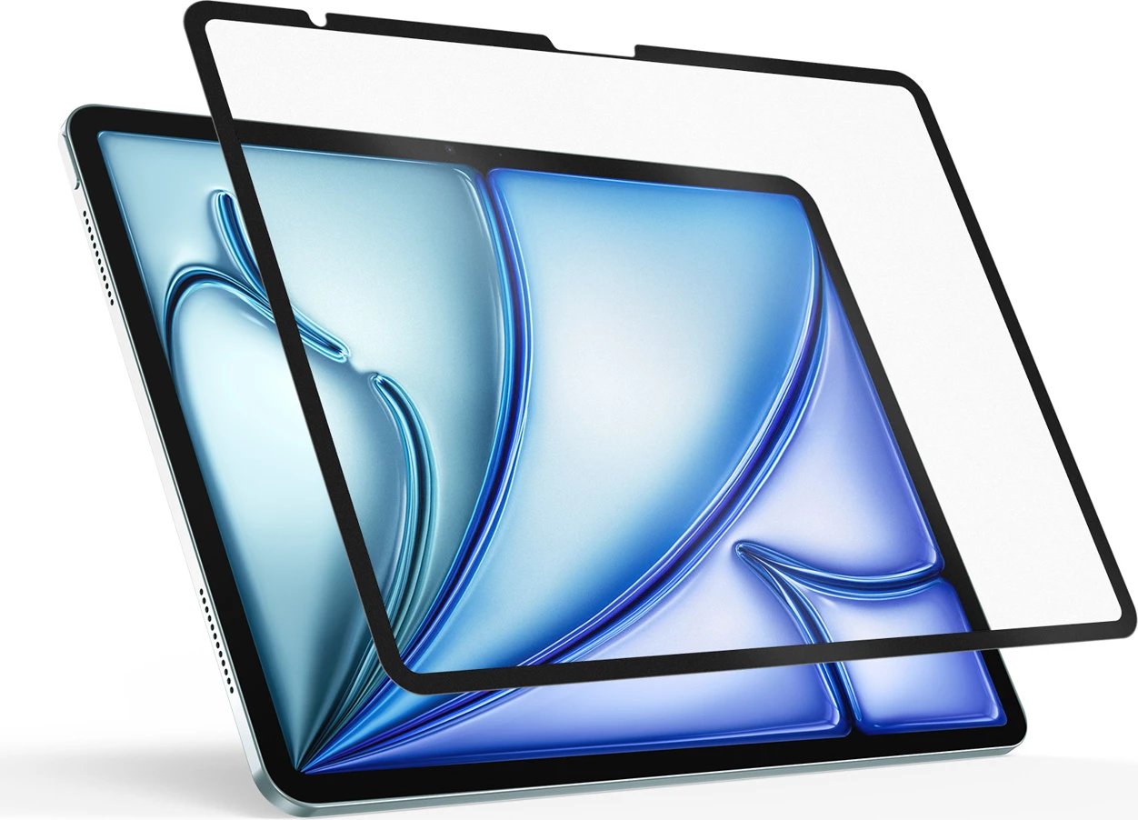Mbrojtës ekrani paperlike Dux Ducis Naad për iPad Air 11" (2024/2025), kornizë e zezë