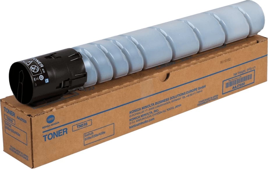 Toner, Konica Minolta, TN516 (AAJ7050), rendiment 31,200 faqe, i zi, 1 copë