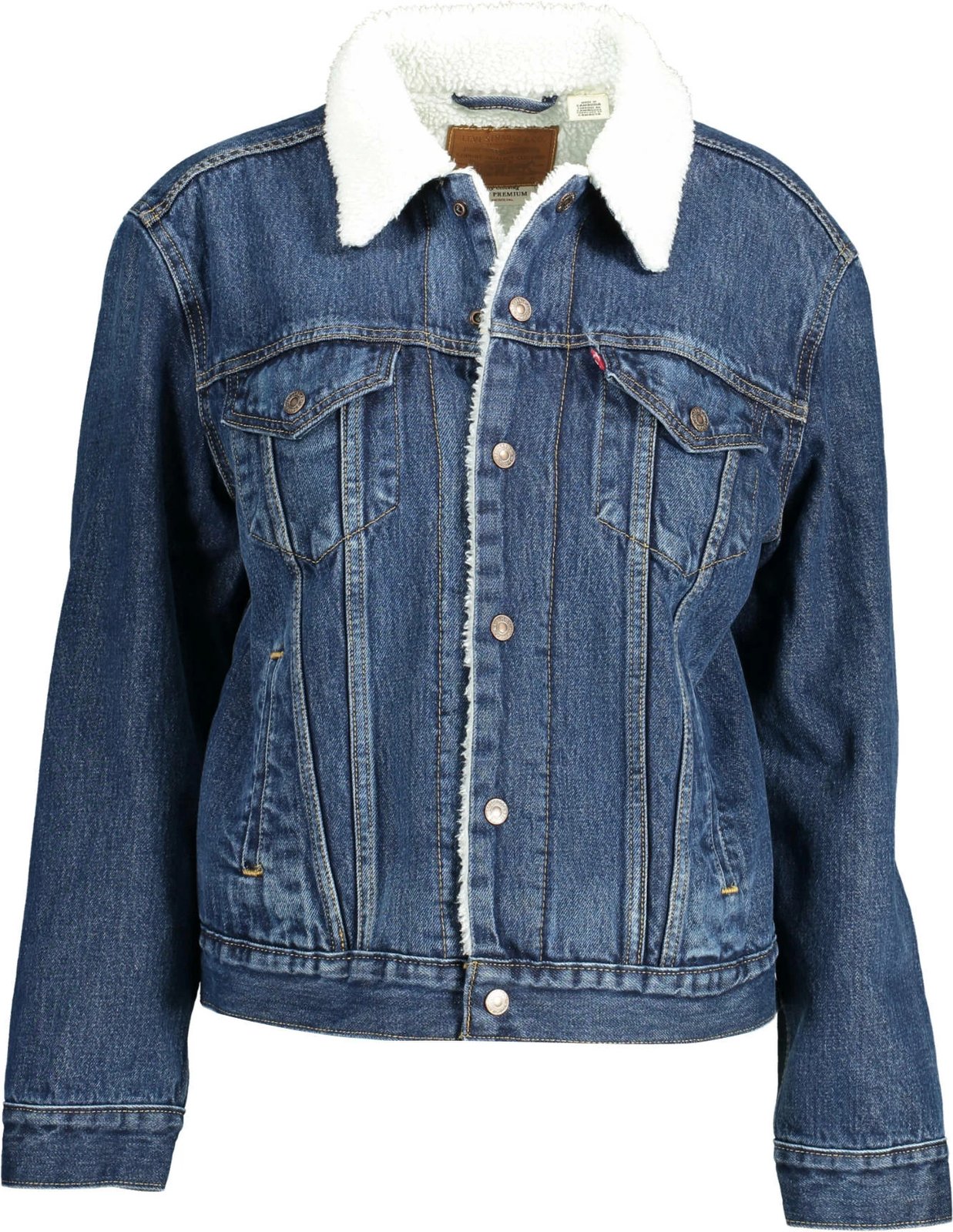Jakne xhinsi Levi's femra, kaltër