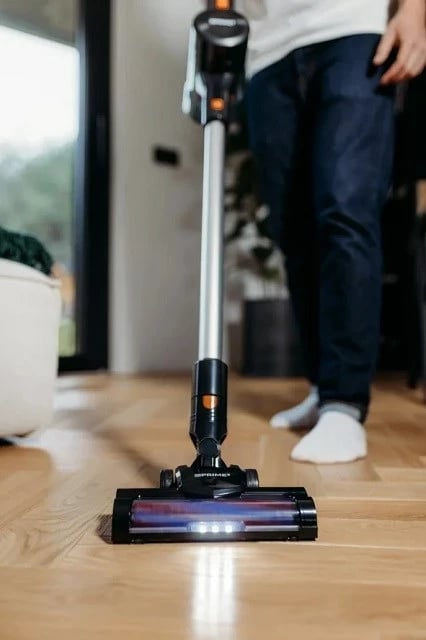 Fshesë vertikale PRIME3 SVC61, pa kabllo, 22.2 V, portokalli