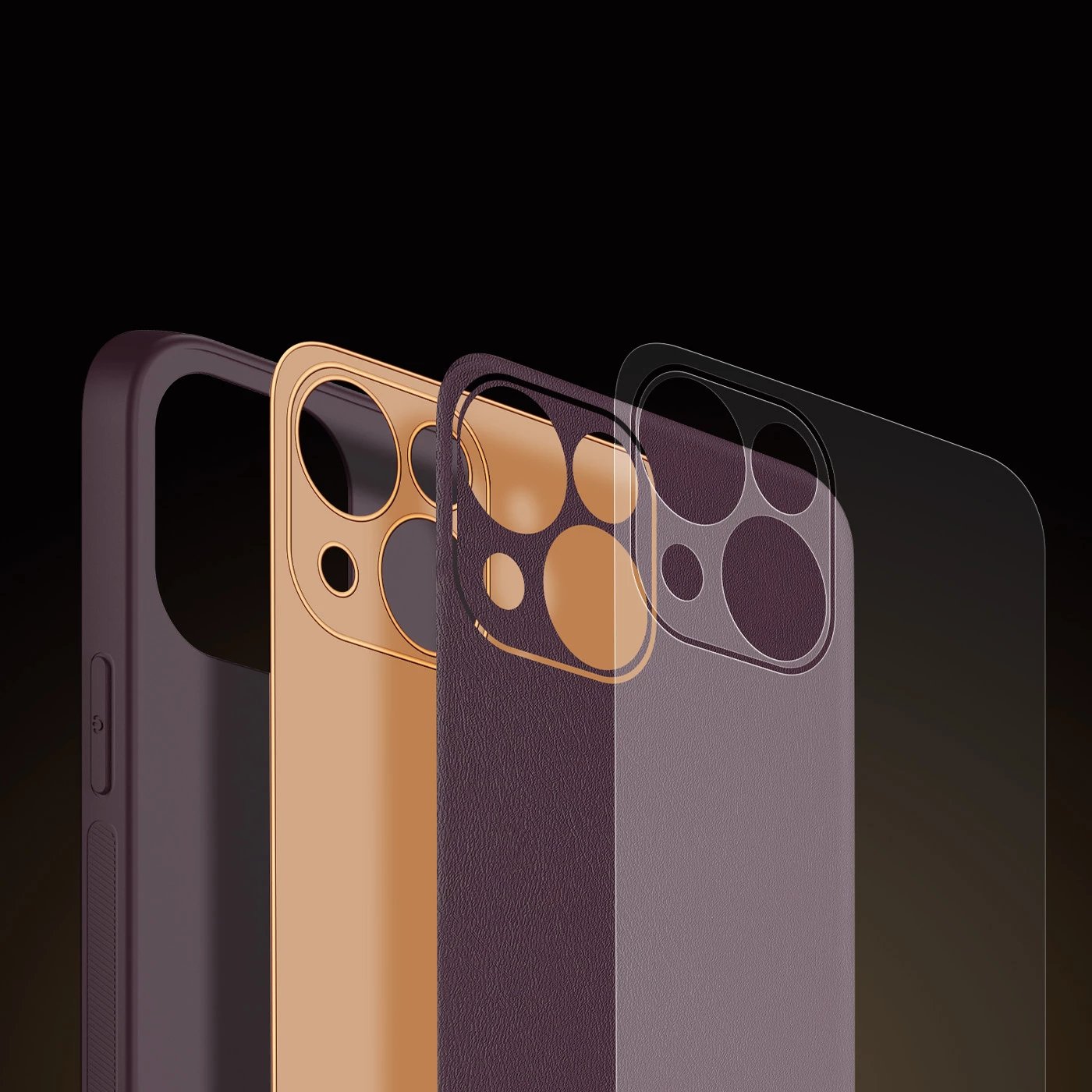 Mbështjellës Dux Ducis Yolo për iPhone 14 Plus, Violet