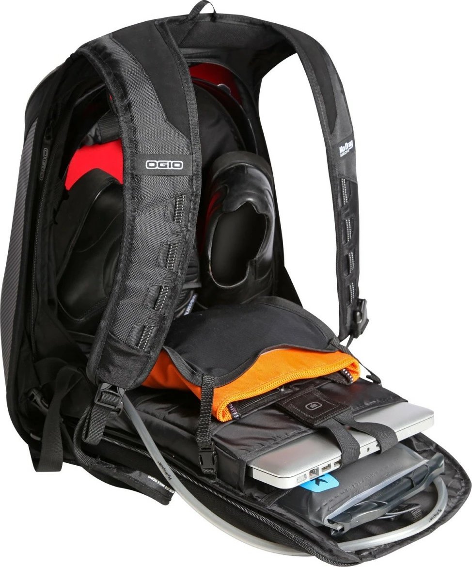 Çantë shpine motoçiklisti OGIO NO DRAG MACH 5 STEALTH, 16.8-24.2L, e zezë karbon
