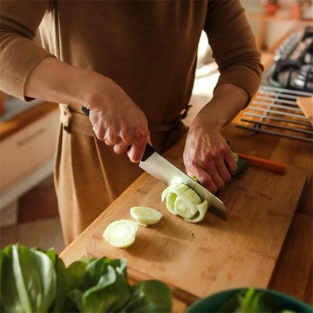 Thikë kuzhine Fiskars 7536899, Santoku, Inox