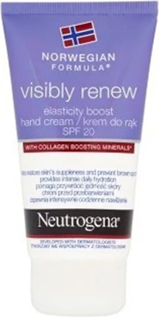 Krem për duar Neutrogena Visibly Renew Elasti-Boost SPF 20, 75ml uniseks