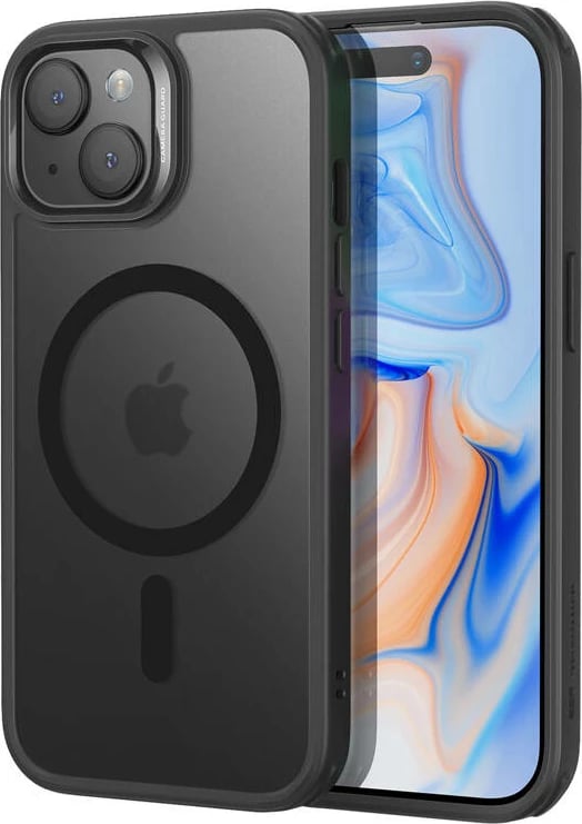 Mbështjellës ESR Classic Hybrid HaloLock për iPhone 15 Plus, i zi