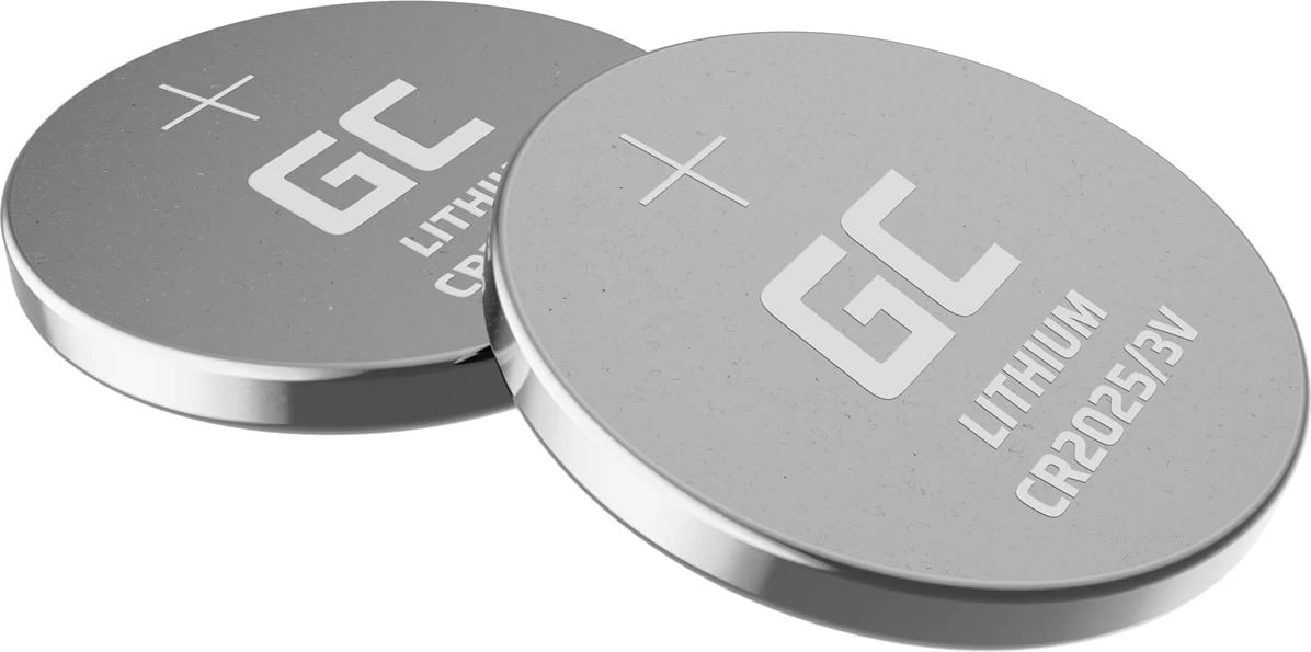 Bateri Green Cell CR2025, 3V, 160mAh, 10 copë, Argjendtë