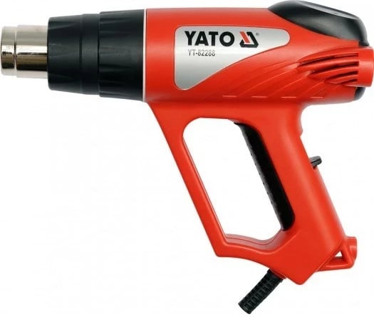 Pistoletë nxehtësie Yato YT-82288, 2000 W, E zezë, E kuqe
