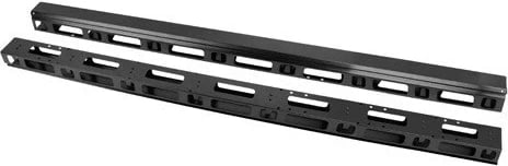 Panel menaxhimi kabllosh Lanberg AK-1209-B, 19", Çelik, i Zi, 2 copë