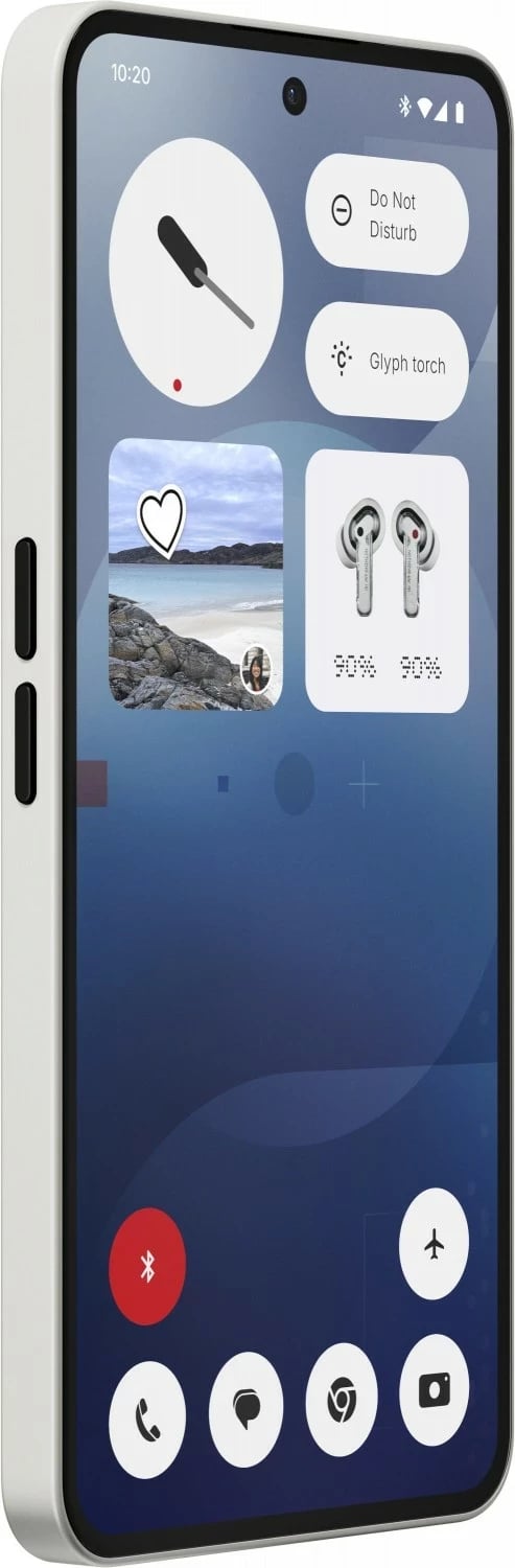 Celular Nothing Phone (3a) 8/128GB bardhë