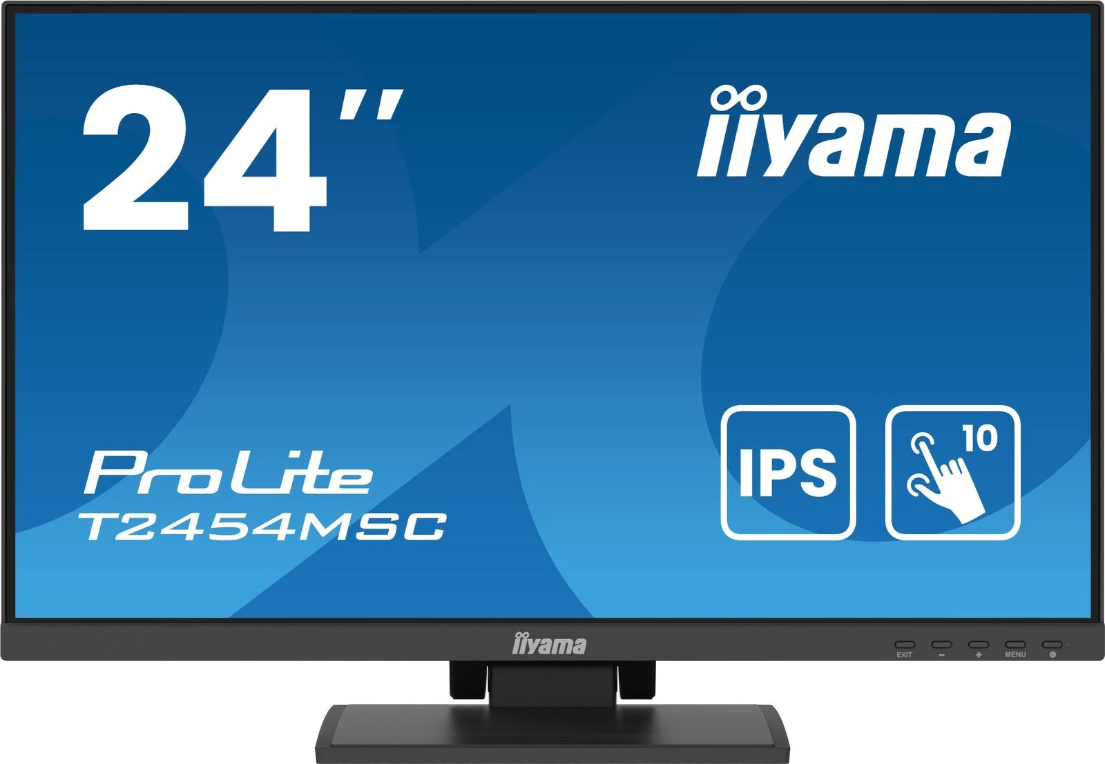 Monitor iiyama ProLite T2454MSC-B2AG 24 inç, Full HD, Touchscreen, IPS, i zi