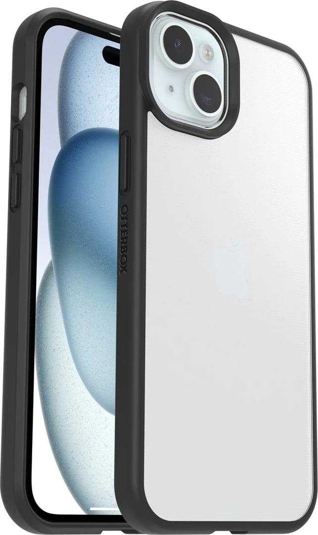 Mbështjellës OtterBox React për iPhone 15 Plus/14 Plus, i zi